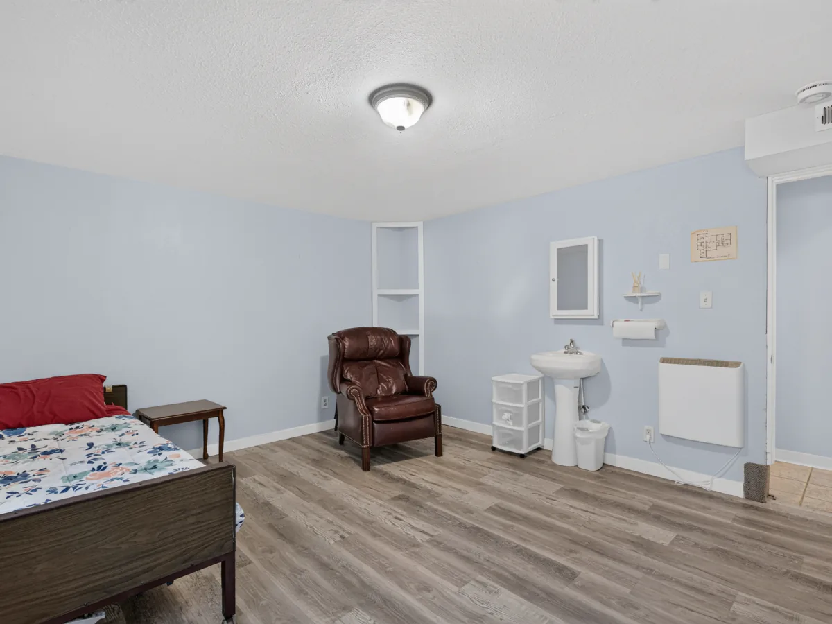 Private guest bedroom for respite care at A Care Of Joy