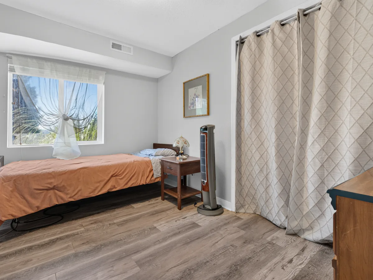 Private bedroom for a memory care resident at A Care Of Joy, University Place