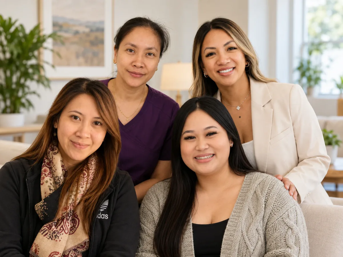 The caregiving team at A Care Of Joy adult family home, University Place